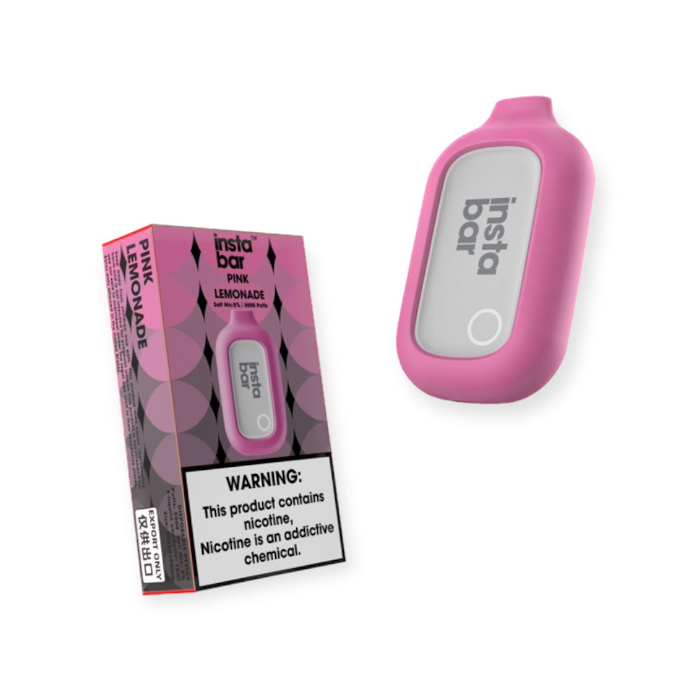 INSTA BAR 5% SALT NIC 5000PUFF DISPOSABLE - PINK LEMONADE