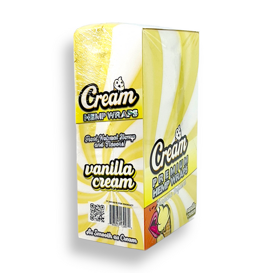 CREAM NATURAL HEMP WRAP - VANILLA CREAM