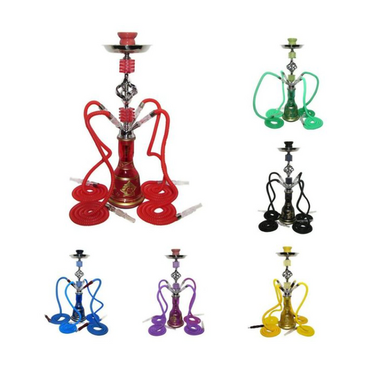 ZEBRA QUAD-4 HOSES 28" HOOKAH