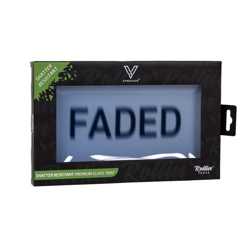 V SYNDICATE ROLLIN MEDIUM GLASS TRAY