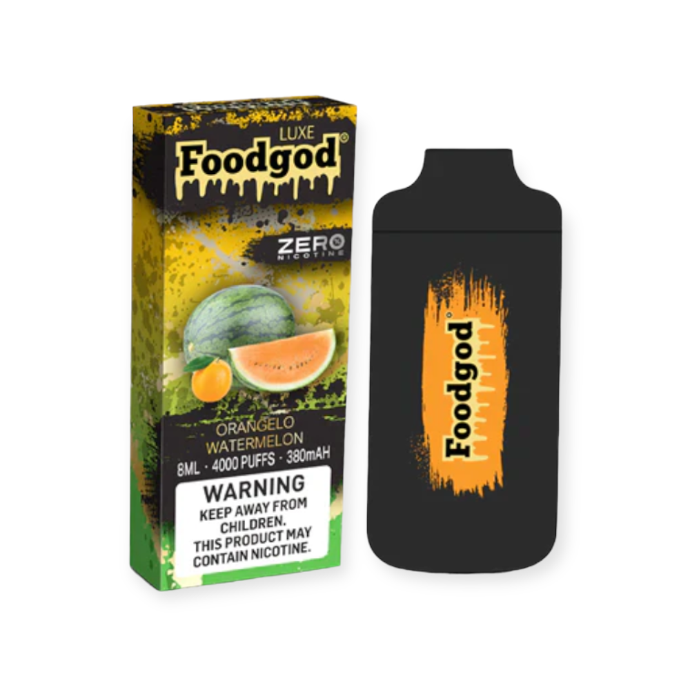 FOODGOD 0% NIC 4000PUFF DISPOSABLE - ORANGELO WATERMELON