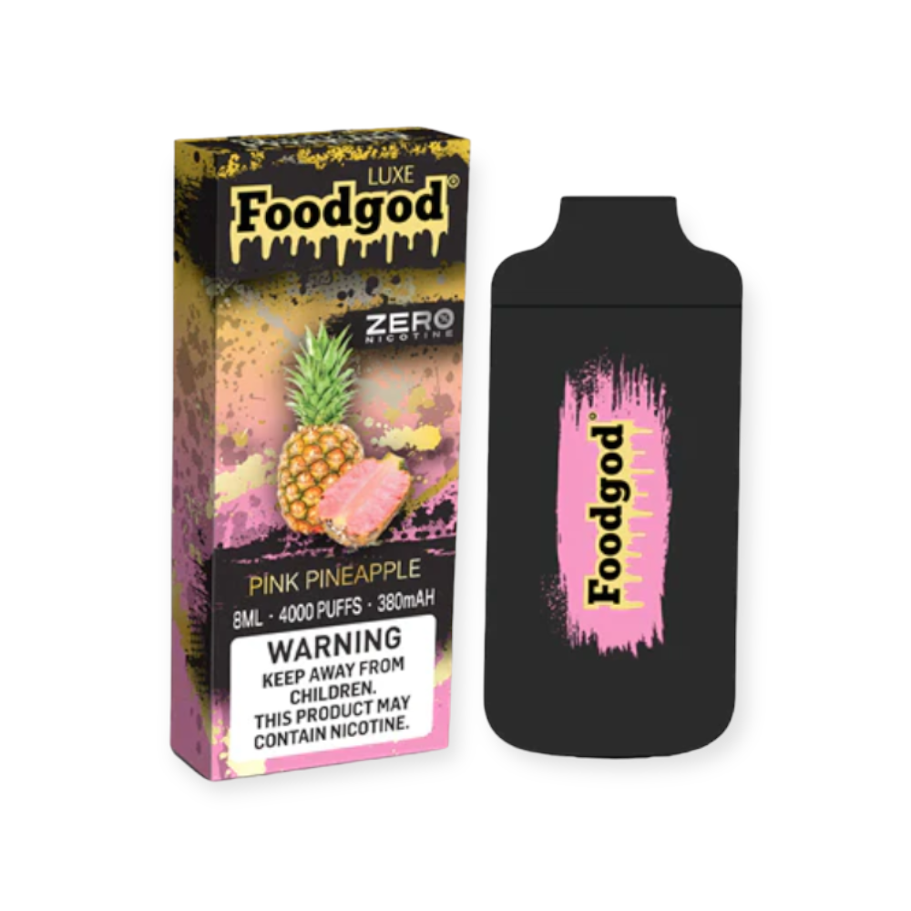FOODGOD 0% NIC 4000PUFF DISPOSABLE - PINK PINEAPPLE