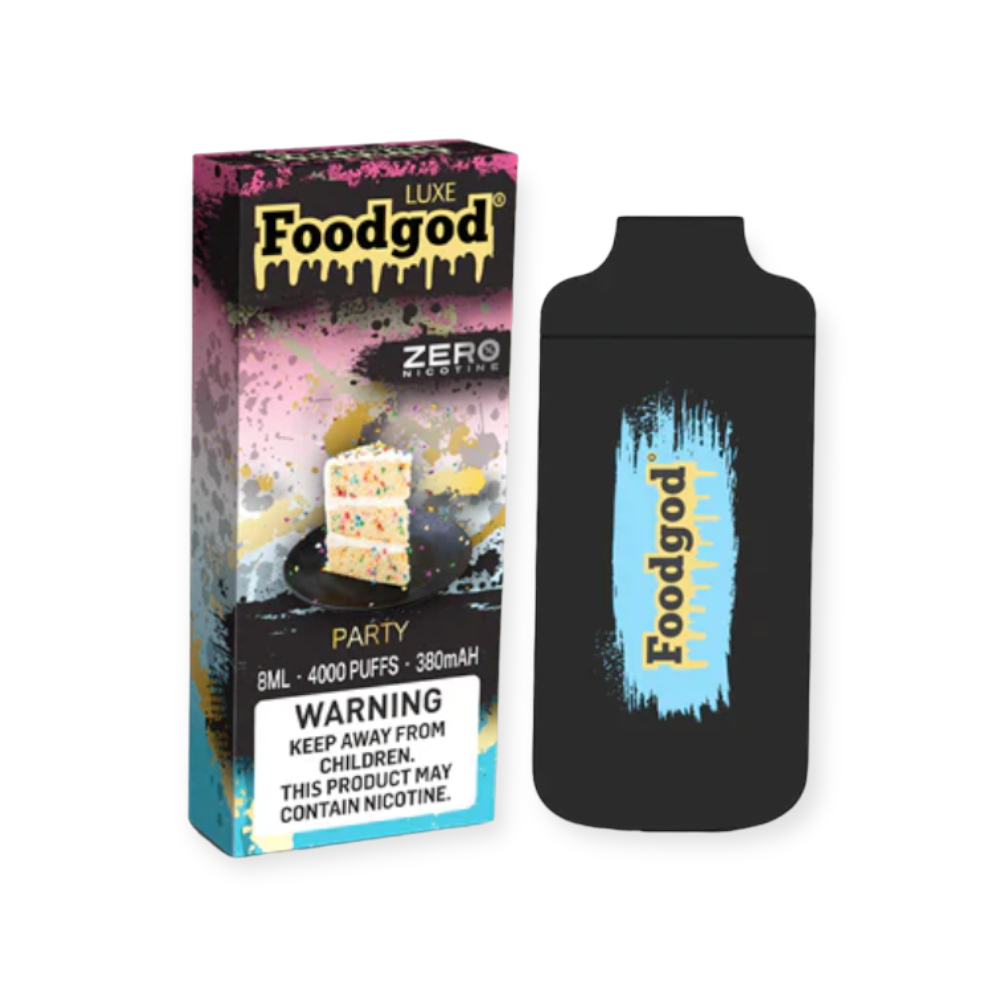 FOODGOD 0% NIC 4000PUFF DISPOSABLE - PARTY