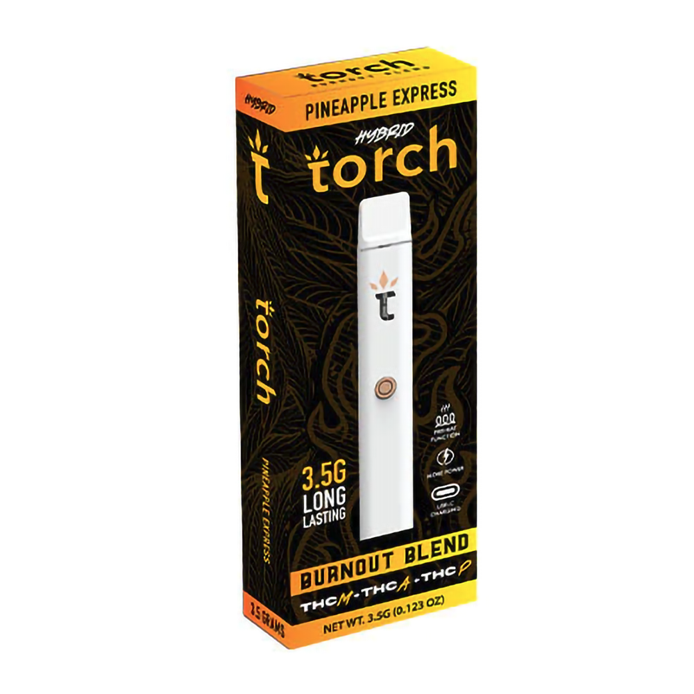 TORCH BURN OUT BLEND 3.5G DISPOSABLE HYBRID - PINEAPPLE EXPRESS