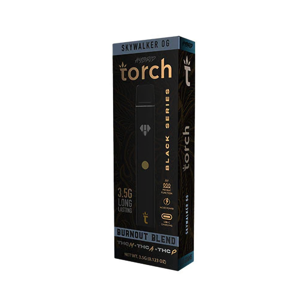 TORCH BURN OUT BLACK BLEND 3.5G DISPOSABLE HYBRID - SKYWALKER OG