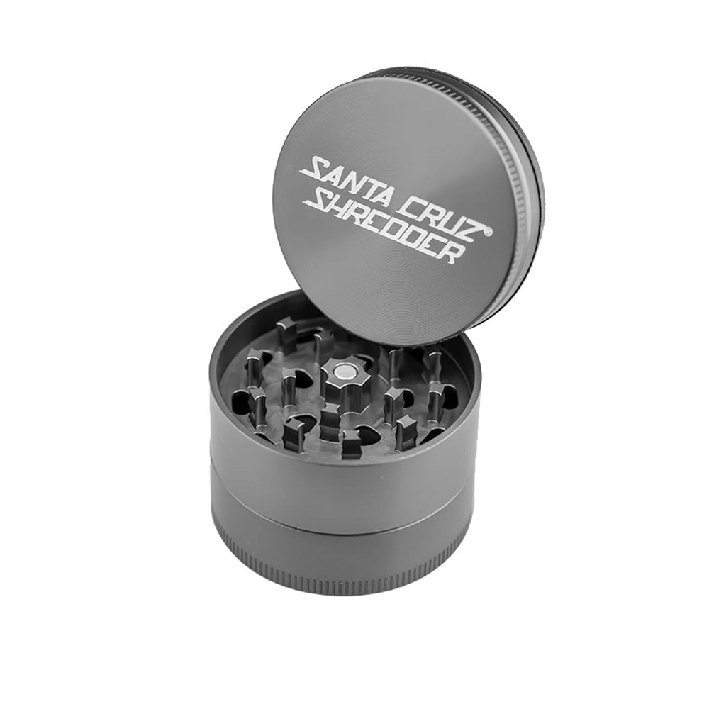 SANTA CRUZ SHREDDER MEDIUM 4 PCS GRINDER- GREY