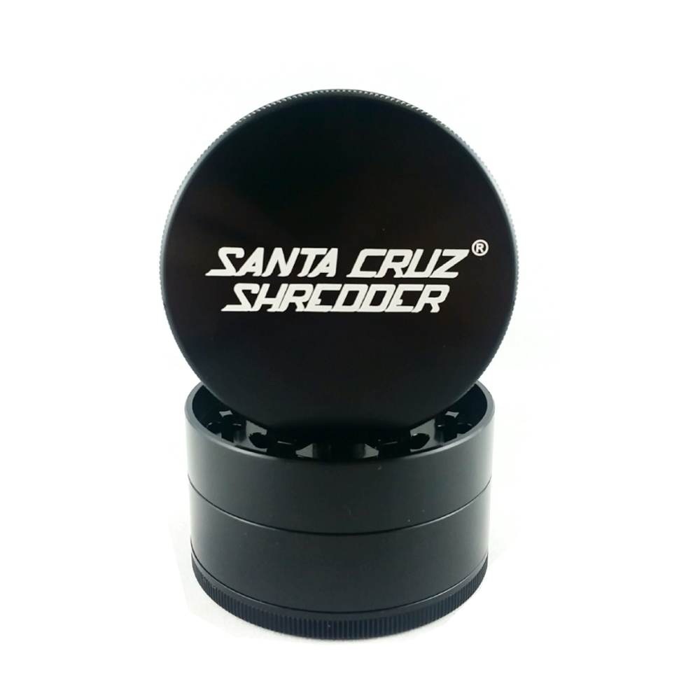 SANTA CRUZ SHREDDER LARGE 4 PCS GRINDER- BLACK