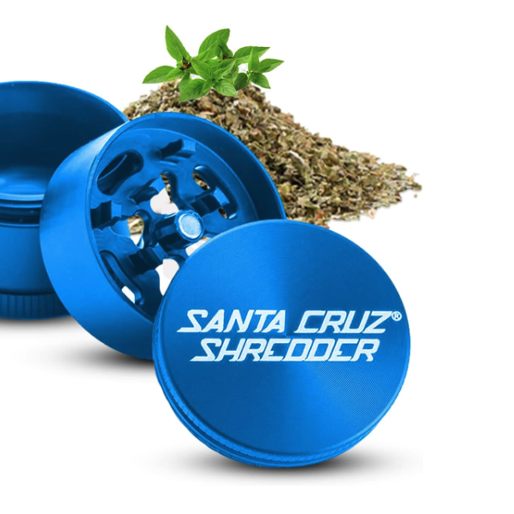 SANTA CRUZ SHREDDER LARGE 4 PCS GRINDER- BLUE