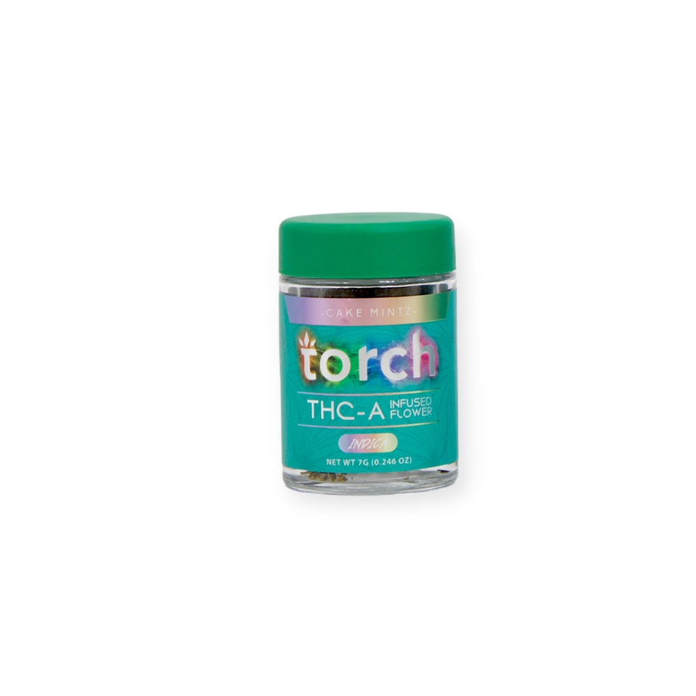 TORCH THC-A INFUSED 7G FLOWER INDICA - CAKE MINTZ