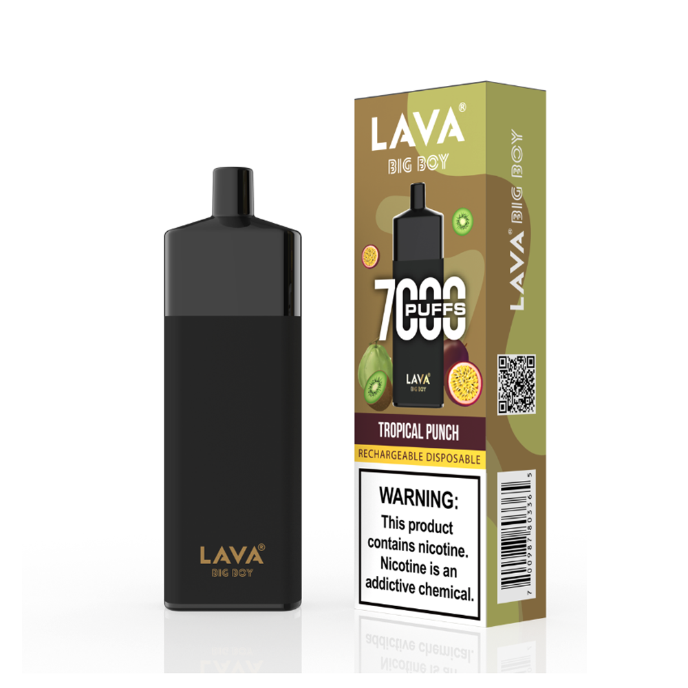 LAVA BIG BOY 5% NIC 7000PUFFS DISPOSABLE - TROPICAL PUNCH