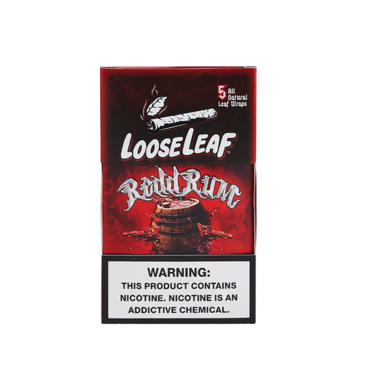 LOOSELEAF CIG WRAPS - REDD RUM