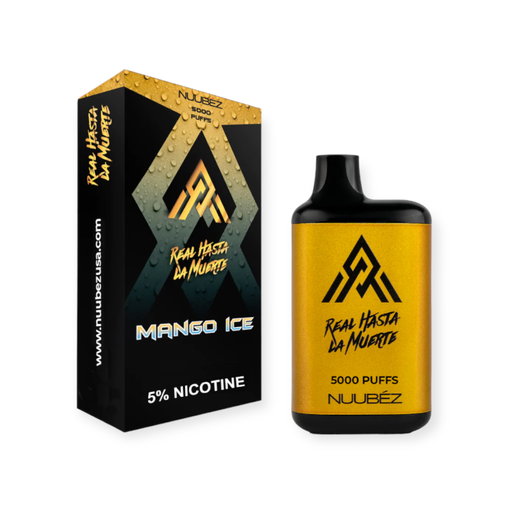 NUUBEZ RHLM 5000PUFFS DISPOSABLE - MANGO ICE