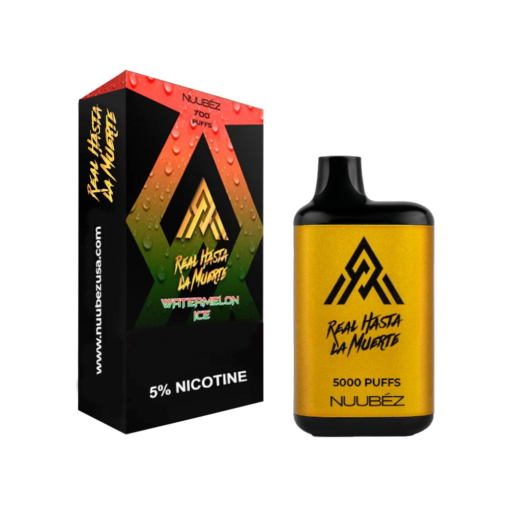 NUUBEZ RHLM 5000PUFFS DISPOSABLE - STRAW WATERMELON