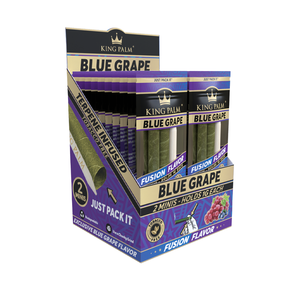 KING PALM MINI ROLLS - BLUE GRAPE