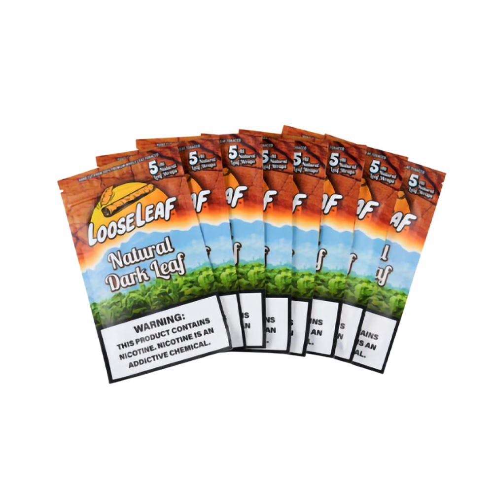 LOOSELEAF MINIS WRAPS - NATURAL DARK