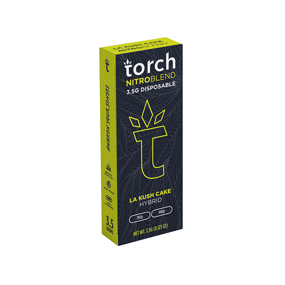 TORCH NITRO BLEND 3.5G DISPOSABLE HYBRID - LA KUSH CAKE