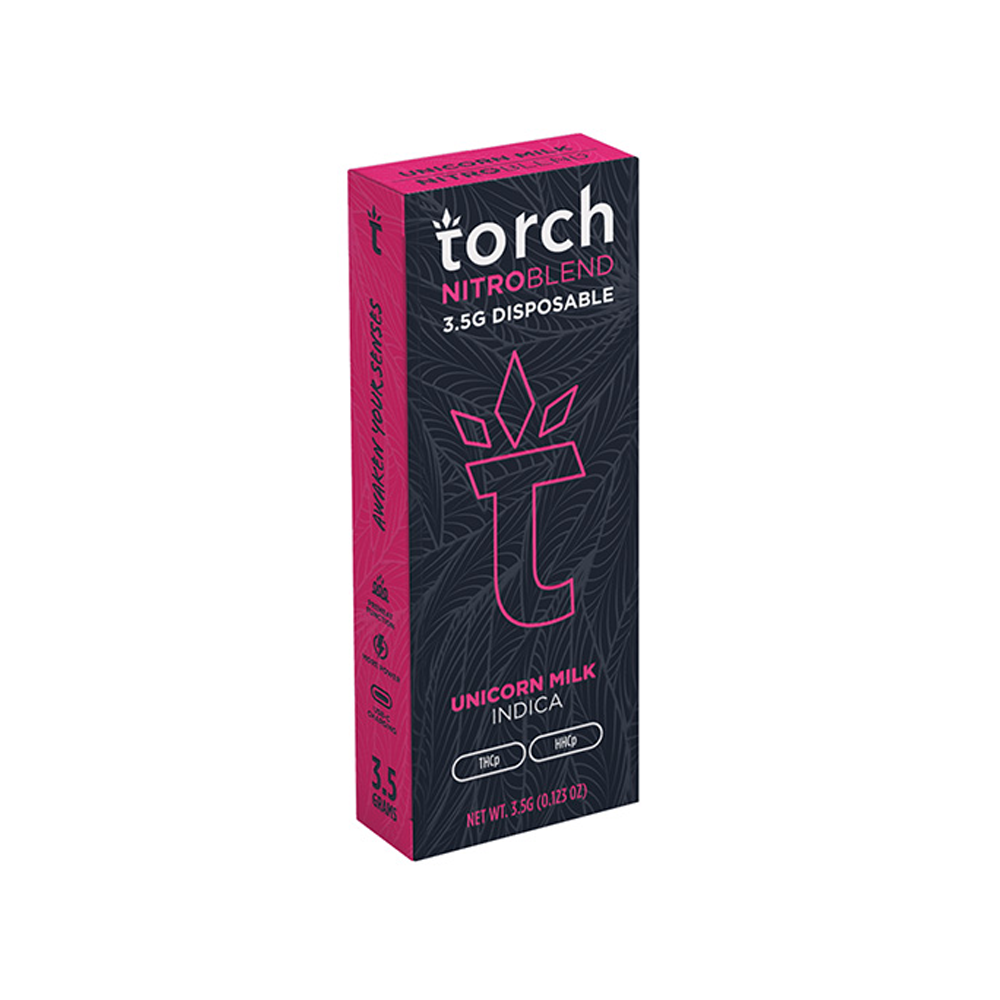 TORCH NITRO BLEND 3.5G DISPOSABLE INDICA - UNICORN MILK