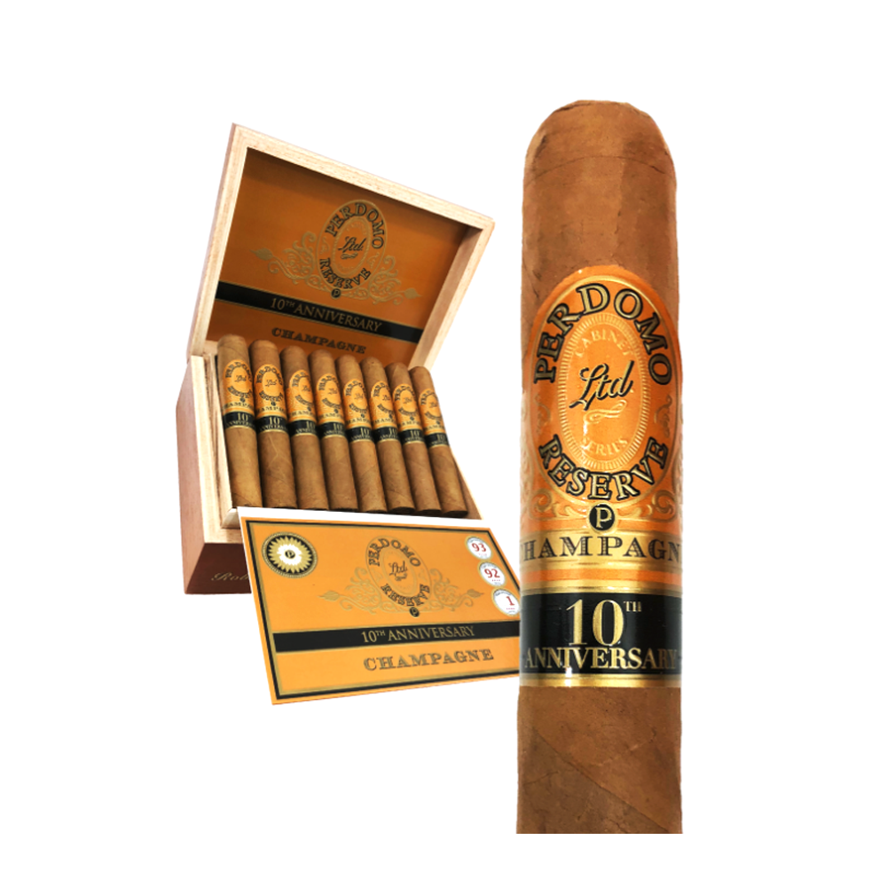 PERDOMO CHAMPAGNE 5X54 ROBUSTO CIGARS