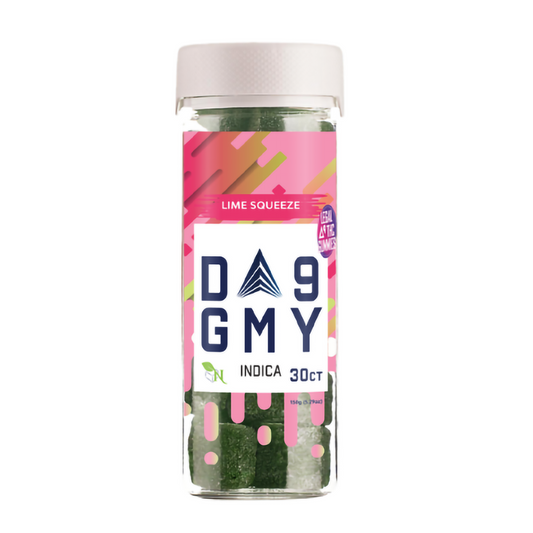 AGFN D9 GMY 810MG GUMMIES INDICA - LIME SQUEEZE