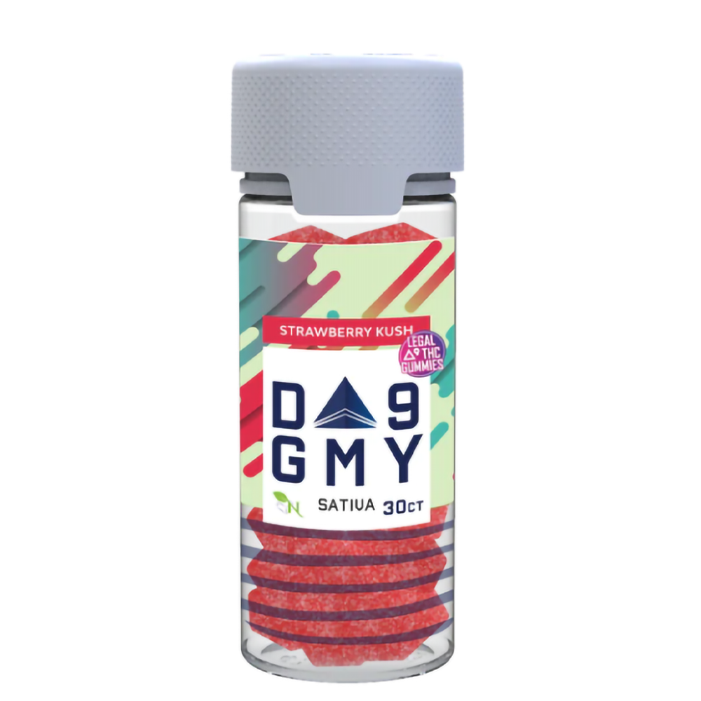 AGFN D9 GMY 810MG GUMMIES SATIVA - STRAWBERRY KUSH