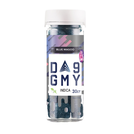 AGFN D9 GMY 810MG GUMMIES INDICA - BLUE MAGOO