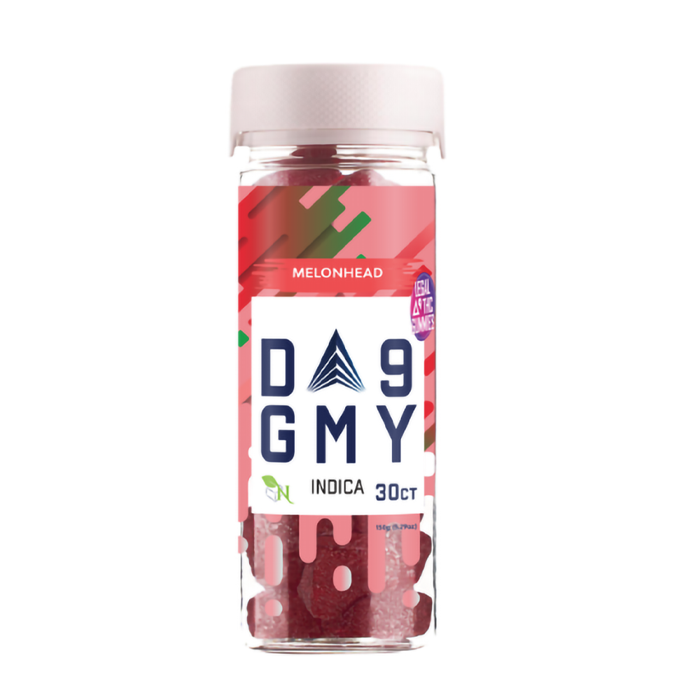 AGFN D9 GMY 810MG GUMMIES INDICA - MELONHEAD