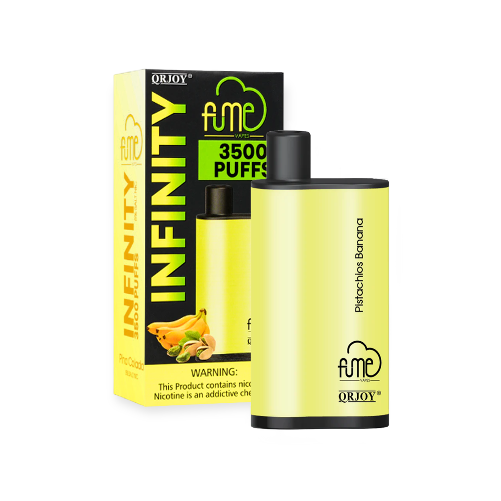 FUME INFINITY 5% SALT NIC DISPOSABLE - PISTACHIOS BANANA