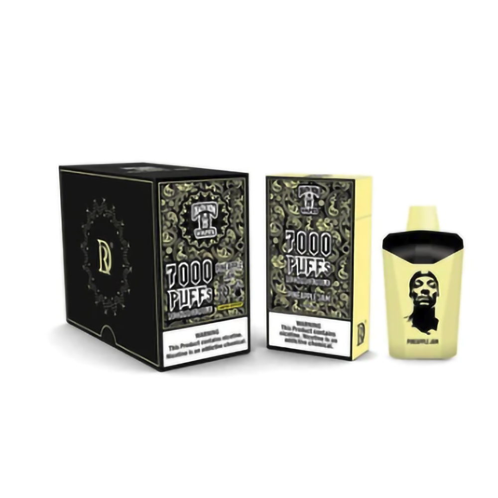 DEATHROW 5% 7000 PUFFS DISPOSABLE - PINEAPPLE JAM