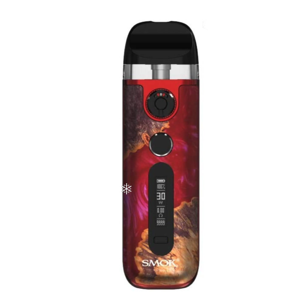 SMOK NOVO 5 KIT - RED STABILIZING WOOD