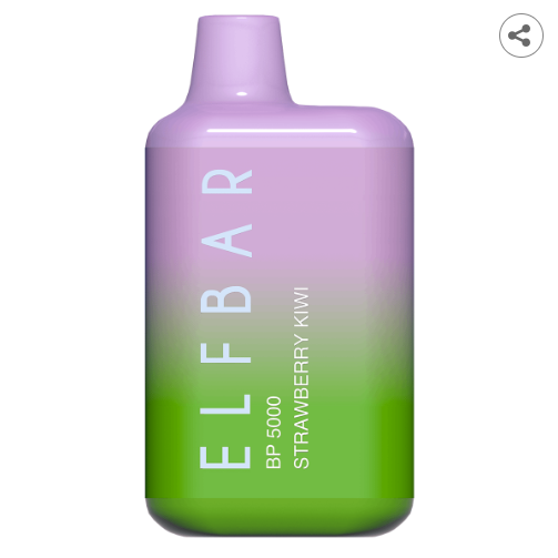 ELF BAR BP5000 DISPOSABLE - STRAW KIWI