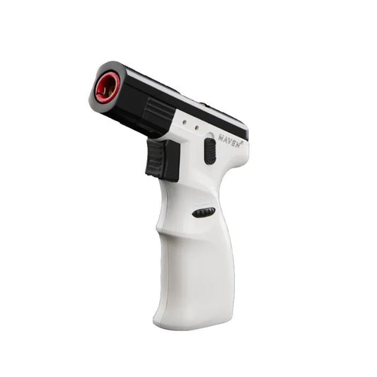 MAVEN MODEL K TORCH LIGHTER - BLACK/WHITE