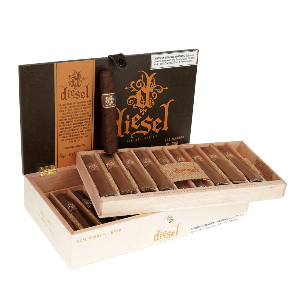 DIESEL VINTAGE ROBUSTO GORDO 5X56 CIGARS