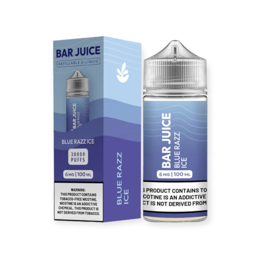 BAR  100ML JUICE 6MG - BLUE RAZZ ICE