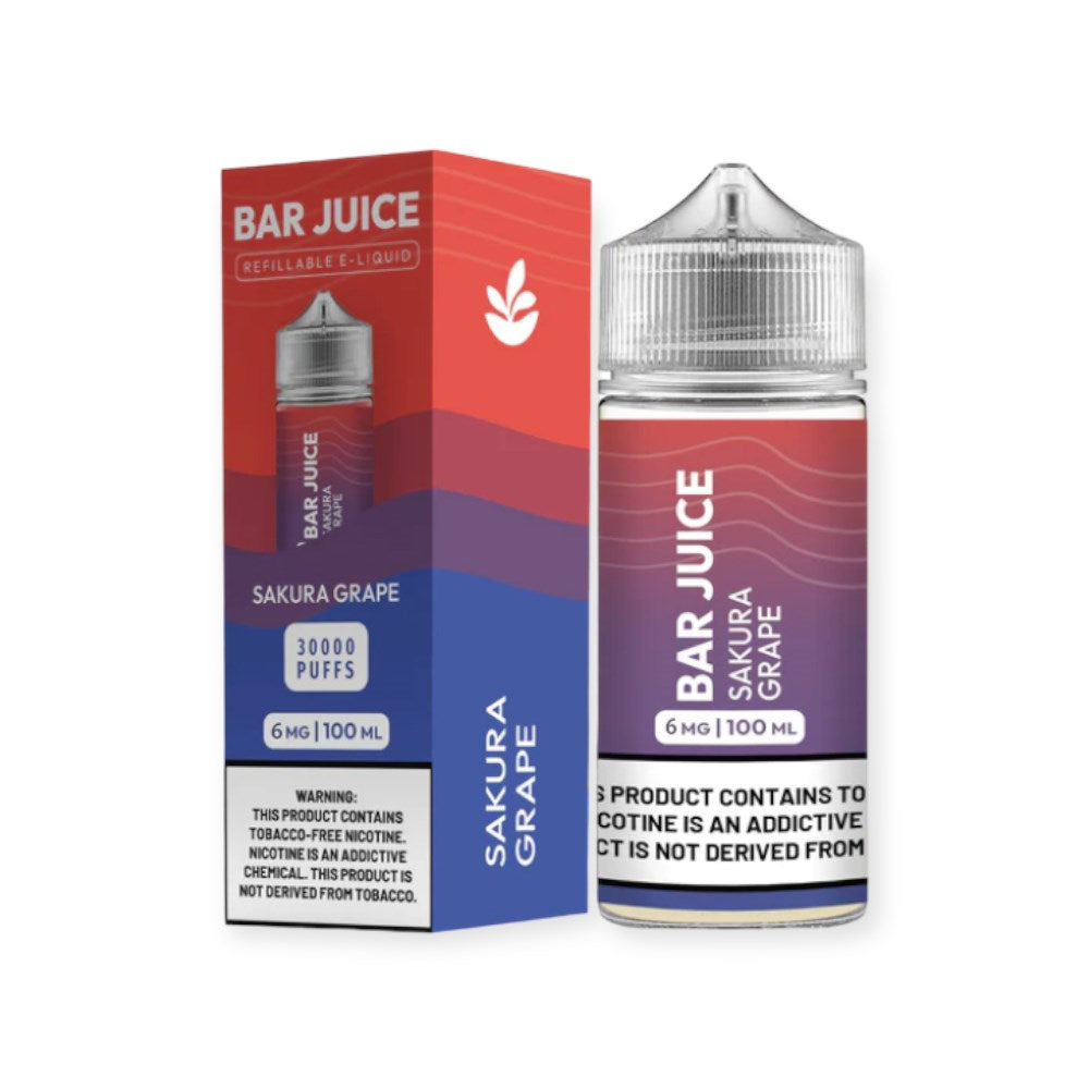BAR 100ML JUICE 6MG - SAKURA GRAPE