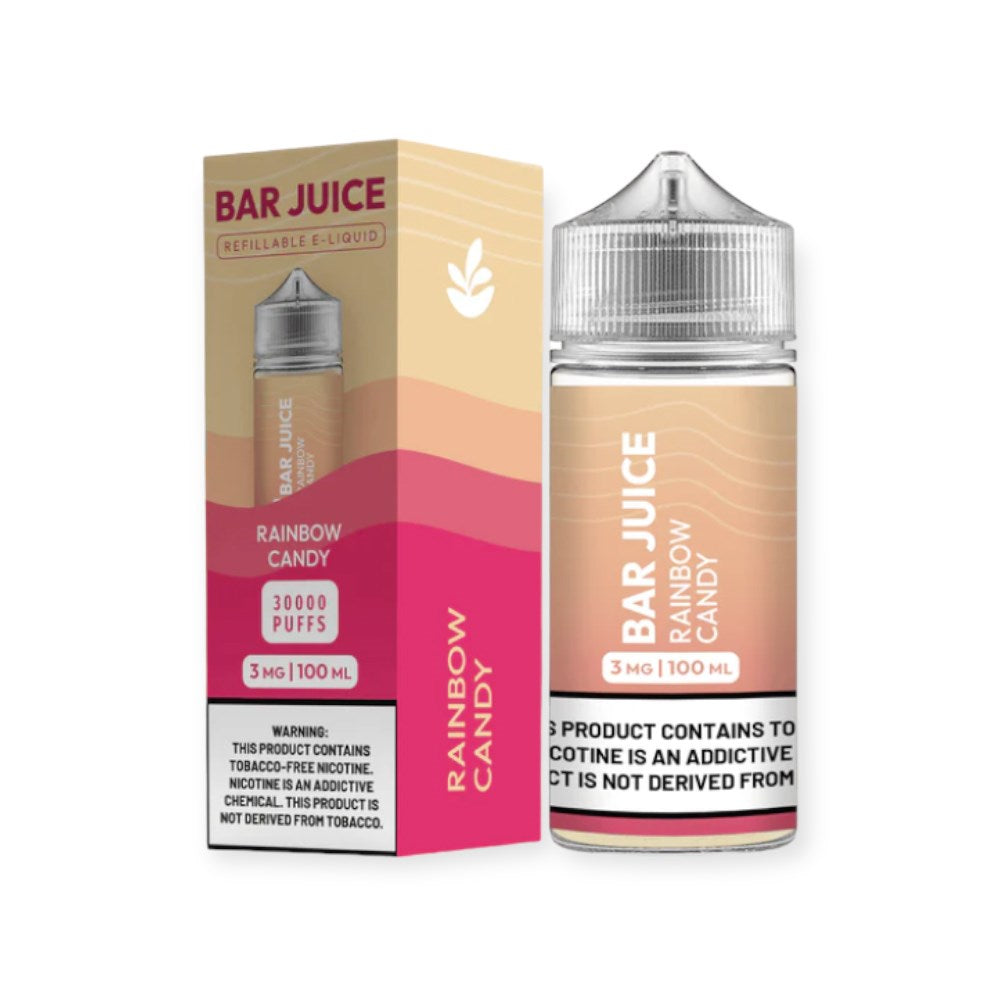 BAR 100ML JUICE 3MG - RAINBOW CANDY