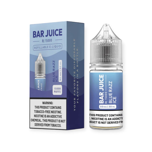 BAR  30ML JUICE 50MG - BLUE RAZZ ICE
