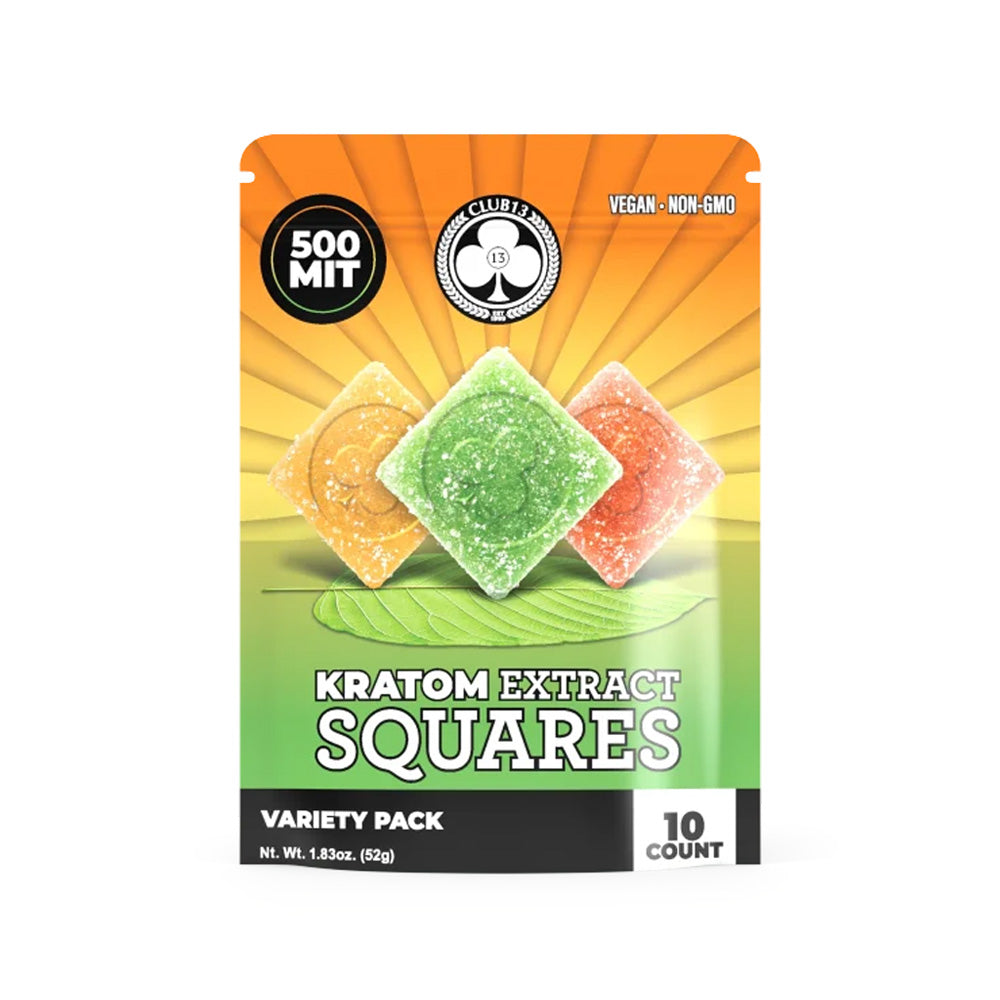 CLUB 13 KRATOM 500 MG GUMMIES - ASSORTED