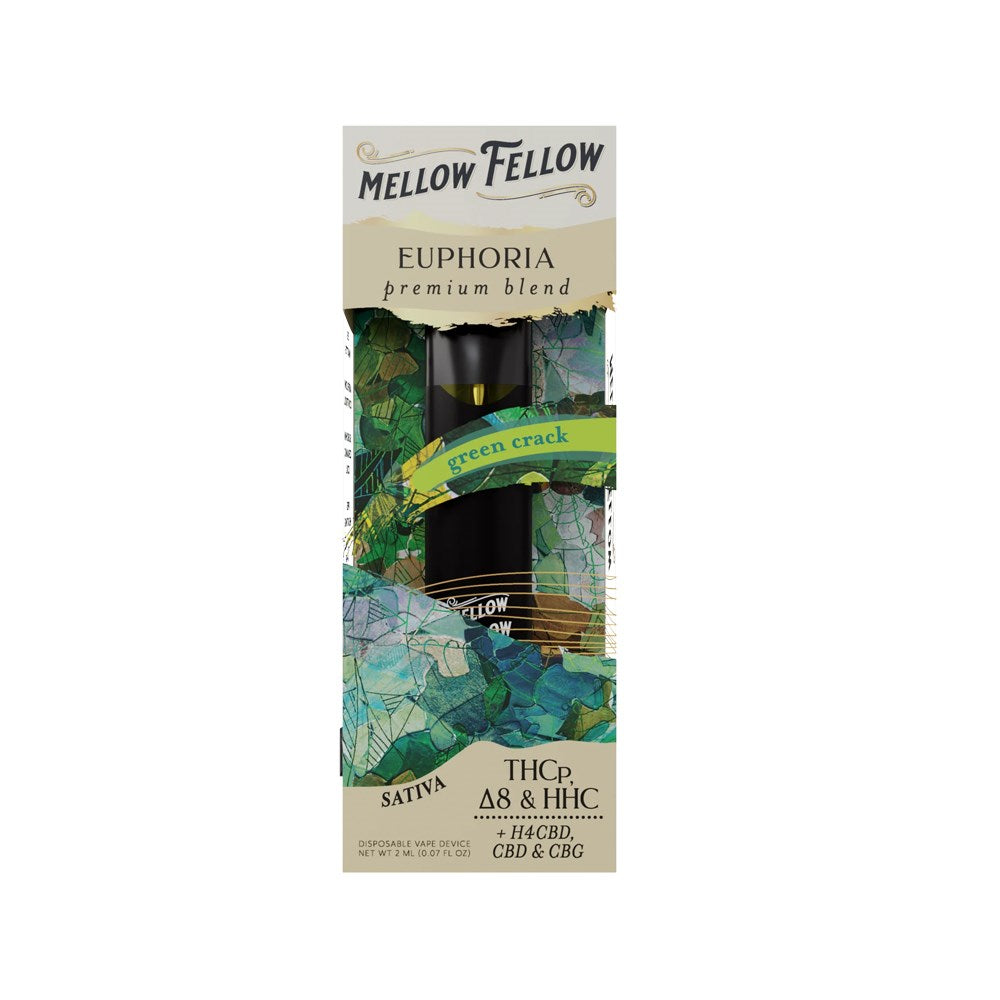 MELLOW FELLOW BLEND 4ML DISPOSABLE - GREEN CRACK