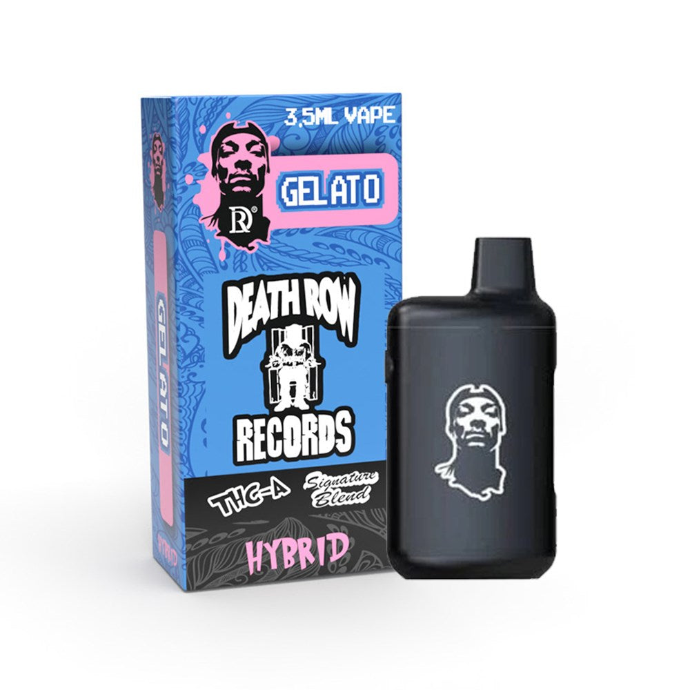 DEATHROW RECORDS SIGNATURE BLEND THCA 3.5ML DISPOSABLE HYBRID - GELATO