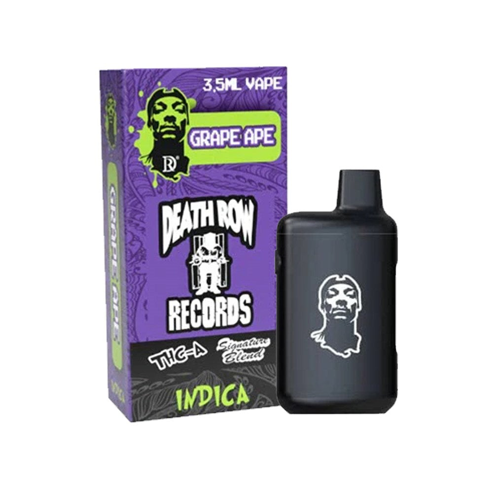 DEATHROW RECORDS SIGNATURE BLEND THCA 3.5ML DISPOSABLE INDICA - GRAPE APE