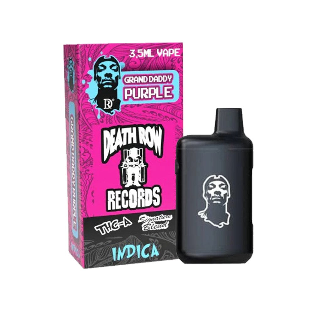 DEATHROW RECORDS SIGNATURE BLEND THCA 3.5ML DISPOSABLE INDICA - GRANDADDY PURPLE