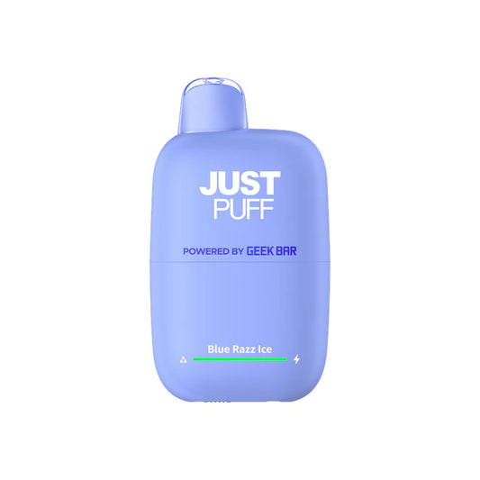 JUST PUFF 5% 6000 PUFFS DISPOSABLE - BLUE RAZZ ICE