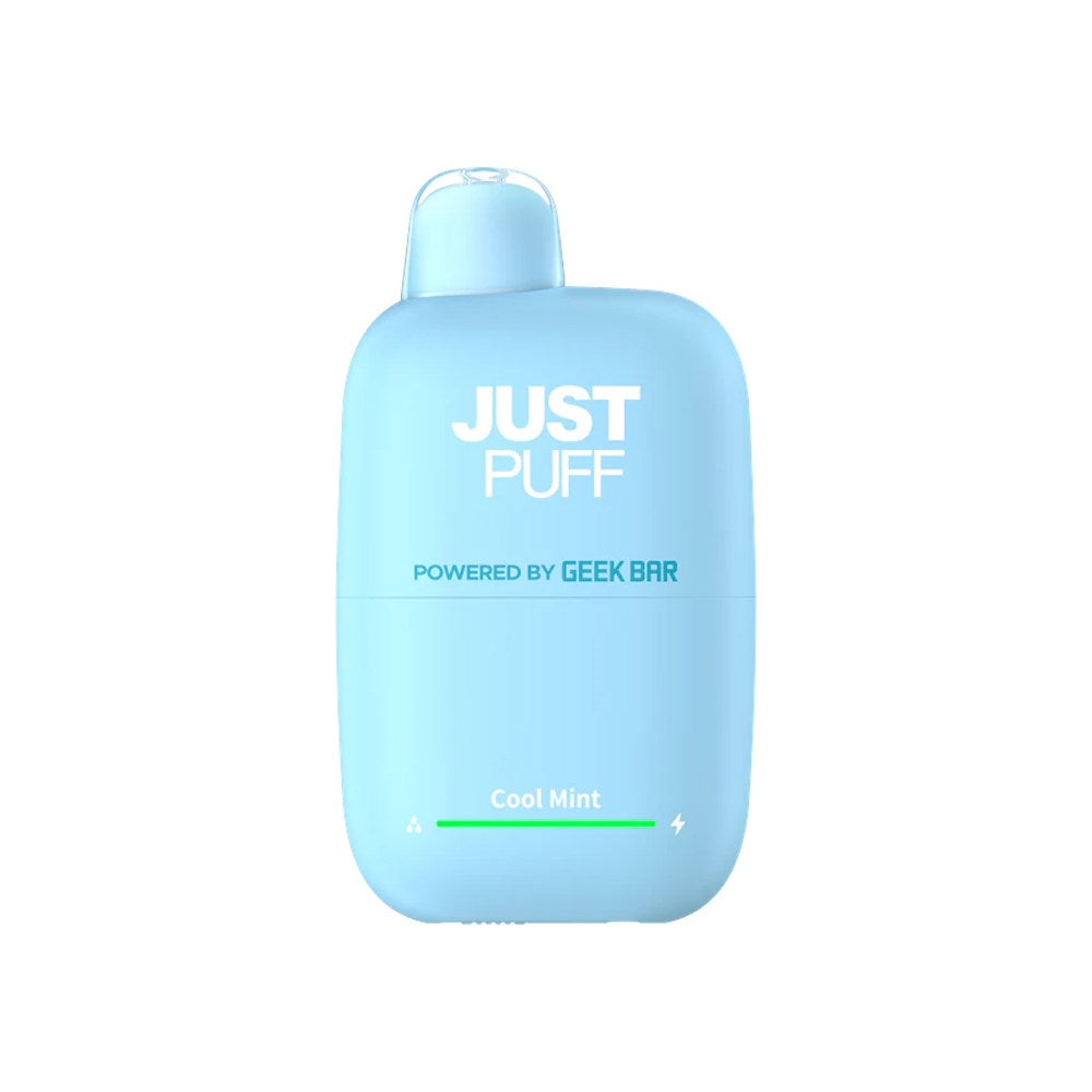 JUST PUFF 5% 6000 PUFFS DISPOSABLE - COOL MINT