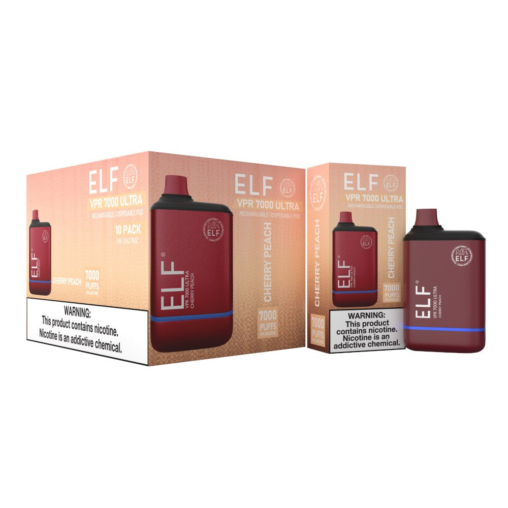 ELF VPR 7000 ULTRA DISPOSABLE - CHERRY PEACH