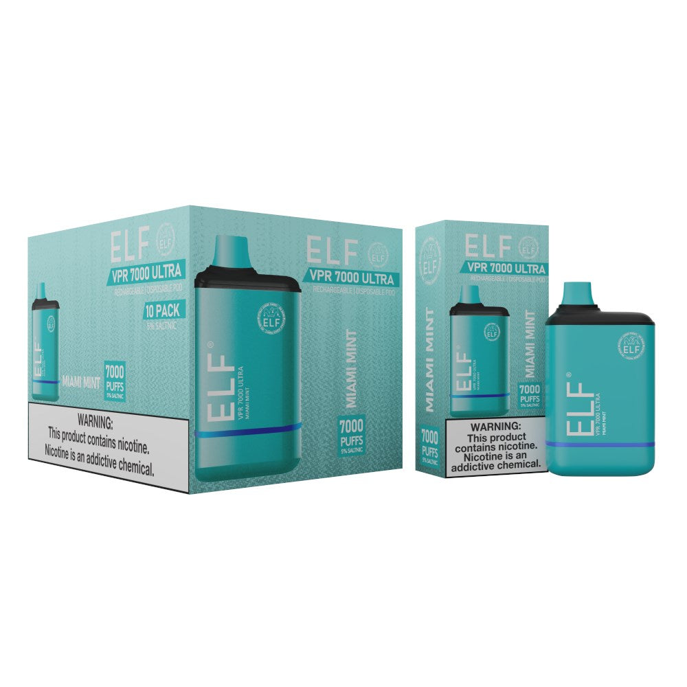 ELF VPR 7000 ULTRA DISPOSABLE - MIAMI MINT