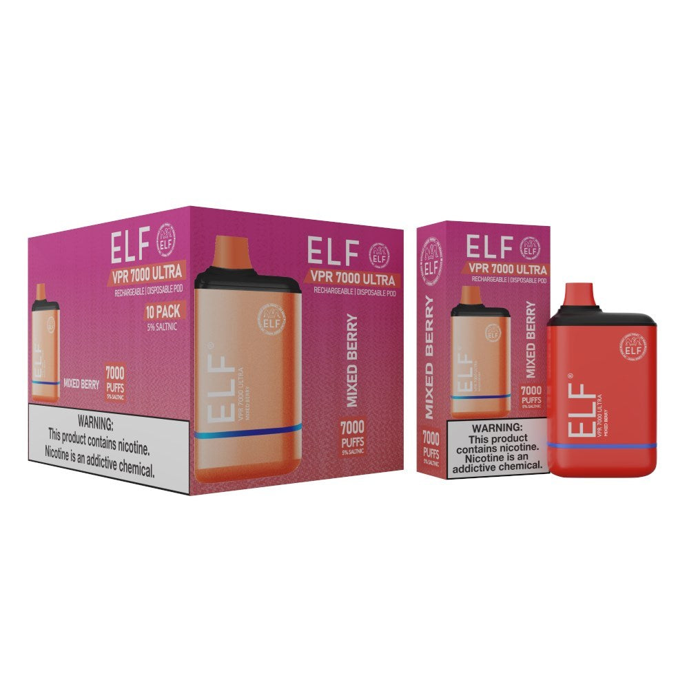 ELF VPR 7000 ULTRA DISPOSABLE - MIXED BERRY