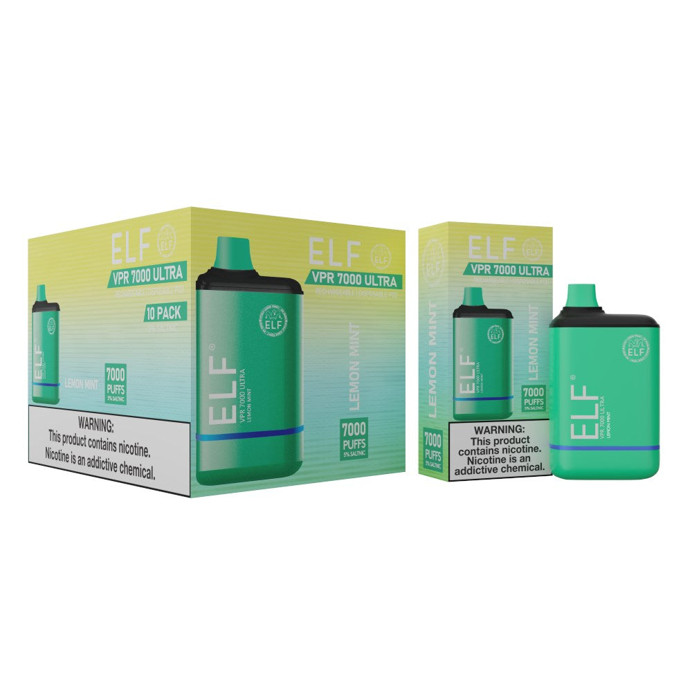 ELF VPR 7000 ULTRA DISPOSABLE - LEMON MINT