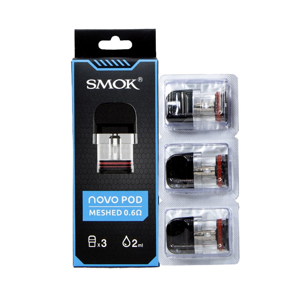 SMOK NOVO TOP FILL REPLACEMENT 0.6OHMS POD CARTRIDGE