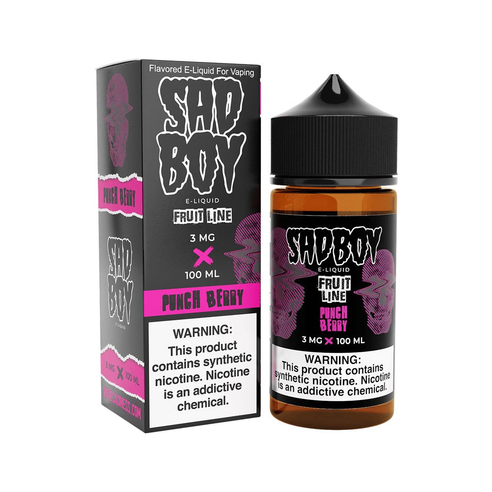 SADBOY 100ML JUICE 3MG FRUIT LINE - PUNCH BERRY