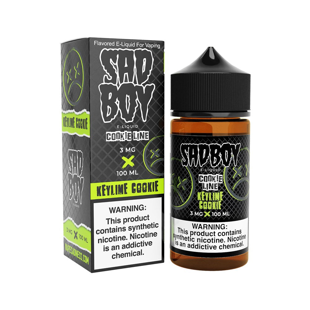 SADBOY 100ML JUICE 3MG COOKIE LINE - KEY LIME COOKIE